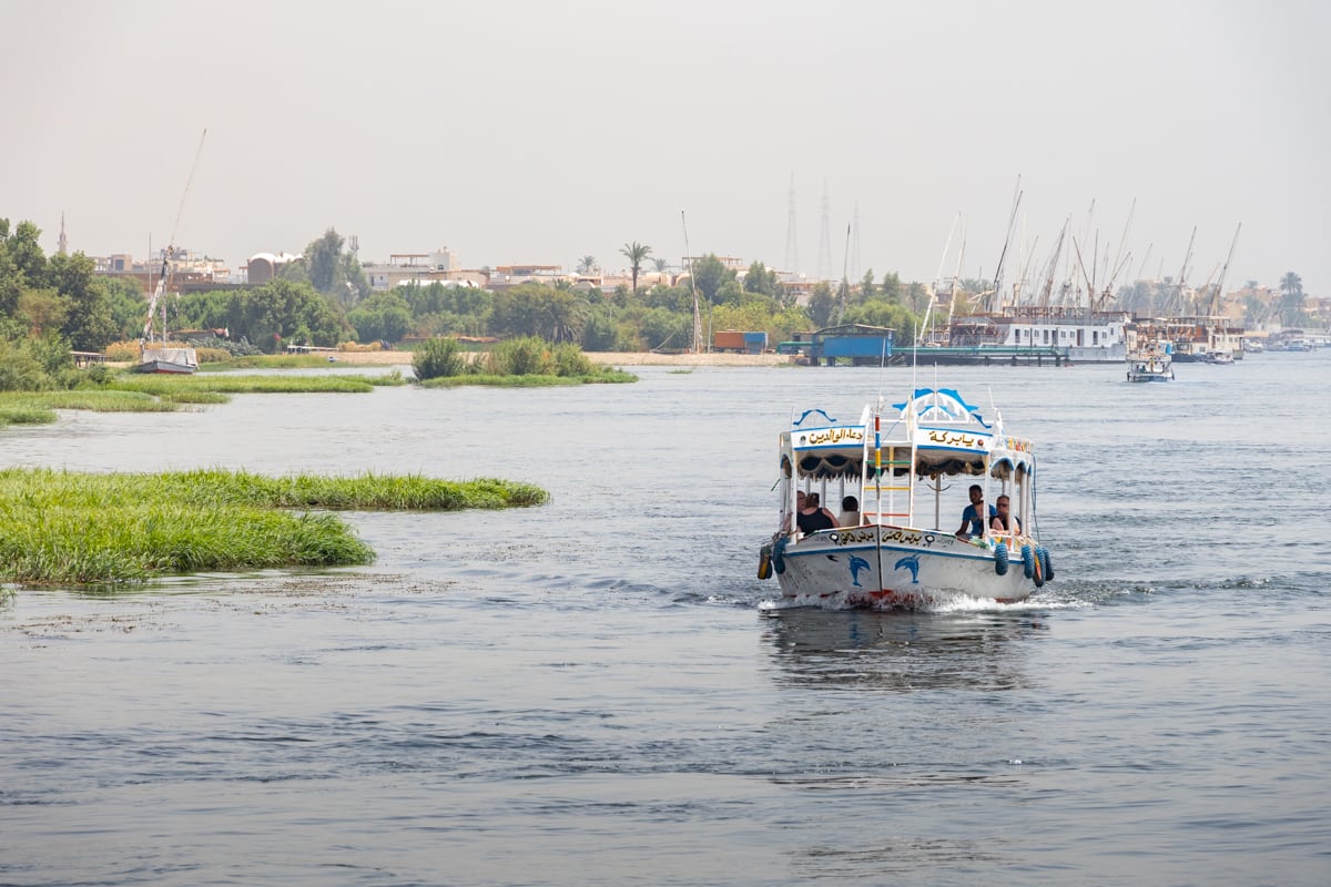 Felucca on the Nile at Luxor