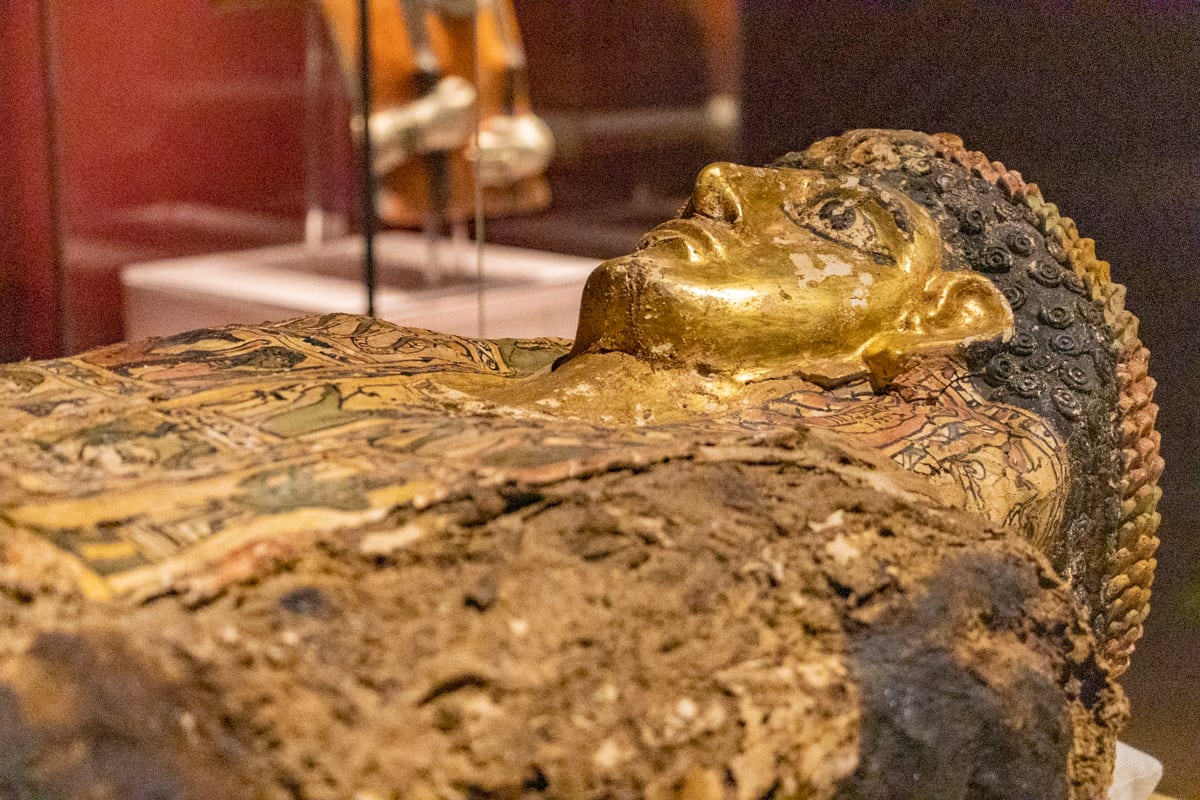 Momie dorée de l'Hurghada Museum