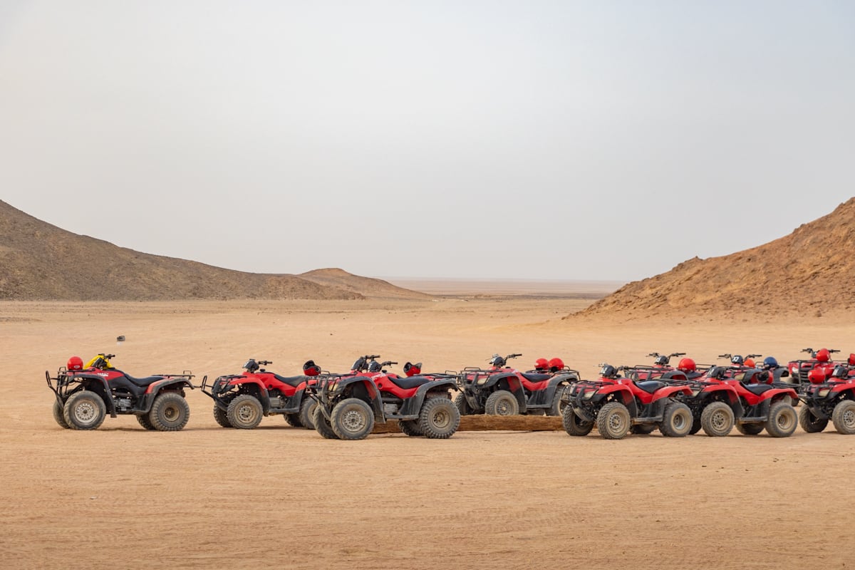 Quads dans le désert d'Hurghada