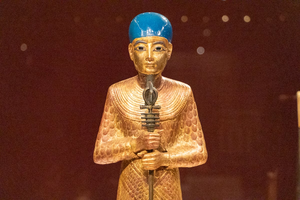 Statuette of God Ptah à l'Hurghada Museum