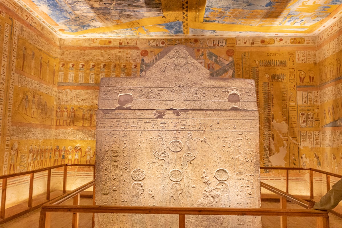 Tomb in Luxor's Valley of the Kings