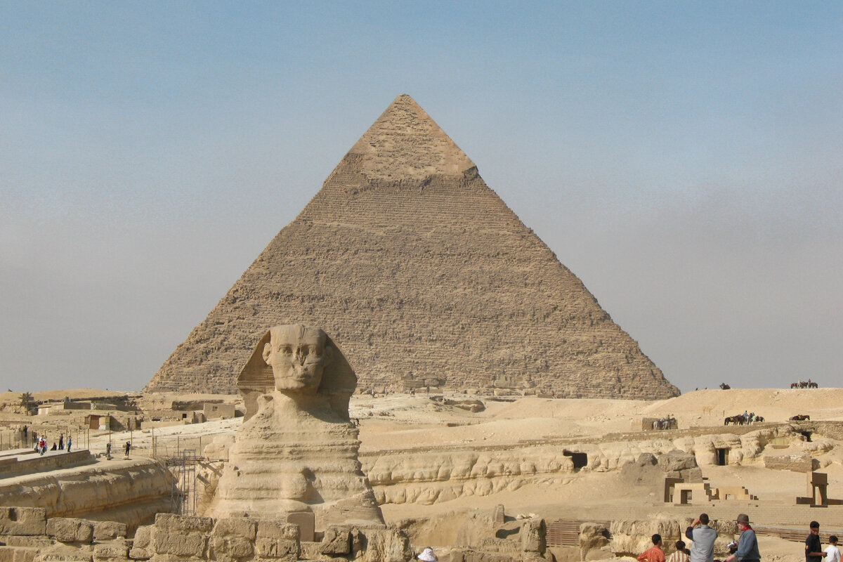 Pyramide et Sphynx de Gizeh